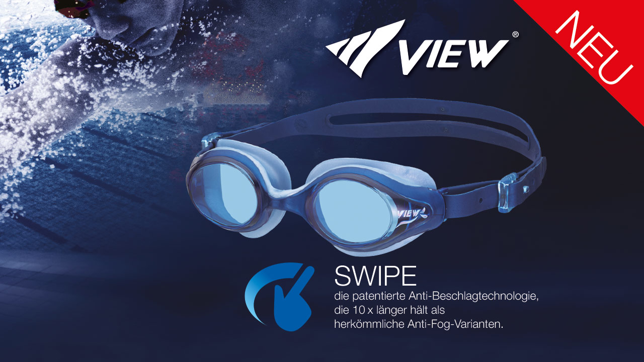 VIEW Selene SWIPE - Die Schwimmbrille mit dem Anti-Beschlag-PLUS