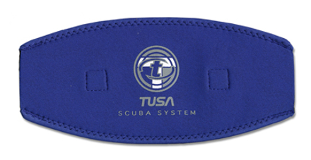 Bild von TUSA Sport Maskenbandüberzug MS-20 aus haltbarem Neopren, blau