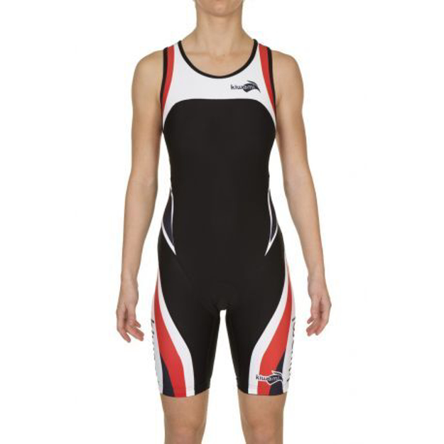 Bild von KiWAMi Rio Openback Trisuit - schwarz/rot/weiß