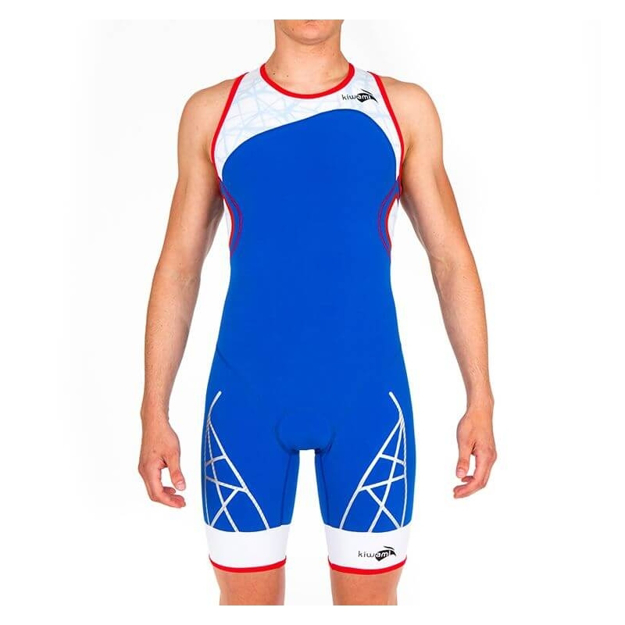 Bild von KiWAMi Spider WS1 Trisuit - blau/rot/weiß