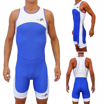 Bild von KiWAMi Prima Race Trisuit - blau/weiß