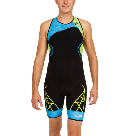 Bild von KiWAMi Spider WS1 Trisuit - schwarz/blau/lindgrün