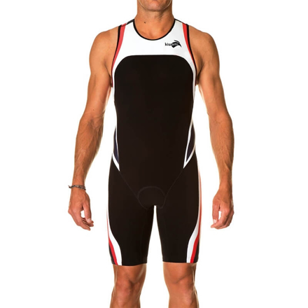 Bild von KiWAMi Rio Amphibian Trisuit - schwarz/rot/weiß