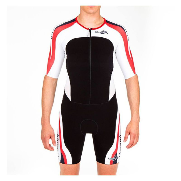 Bild von KiWAMi Rio LD Aero Trisuit - schwarz/rot/weiß