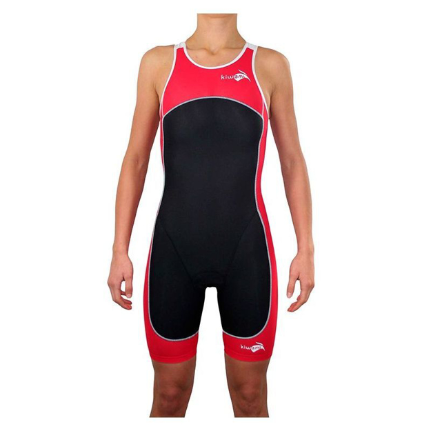 Bild von KiWAMi Prima Openback Trisuit - schwarz/rot/weiß