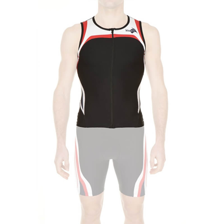 Bild von KiWAMi Rio Triathlon Top - schwarz/rot/weiß