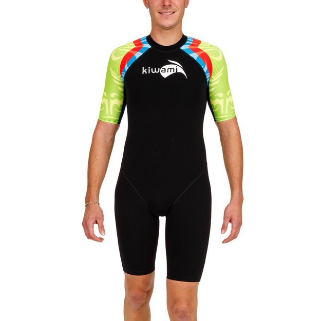 Bild von KiWAMi AQUARUSH Speedsuit - schwarz/rainbow