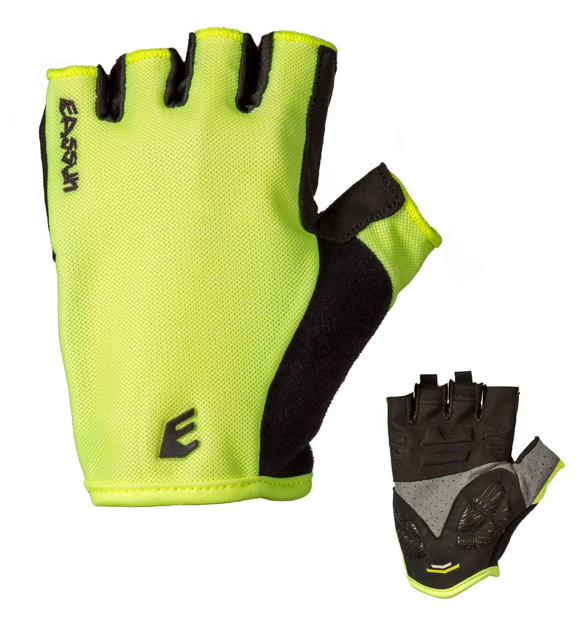 Bild von EASSUN FLEX & FRESH Radhandschuhe, kurz, fluor gelb-schwarz