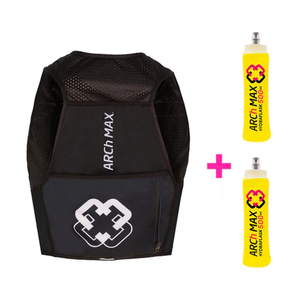 Bild von ARCh MAX HYDRATION VEST- 6L - BLACK inkl. 2 Stück 500ml-Flask