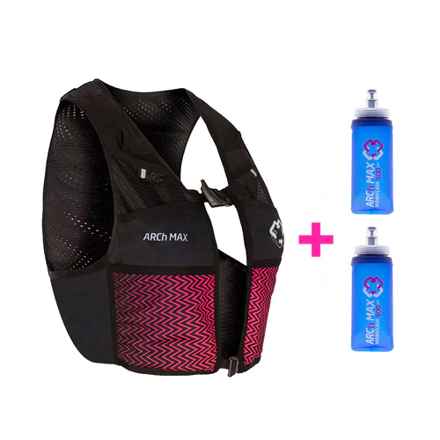 Bild von ARCh MAX WOMAN HYDRATION VEST- 2,5L - PINK inkl. 2 Stück 300ml-Flask