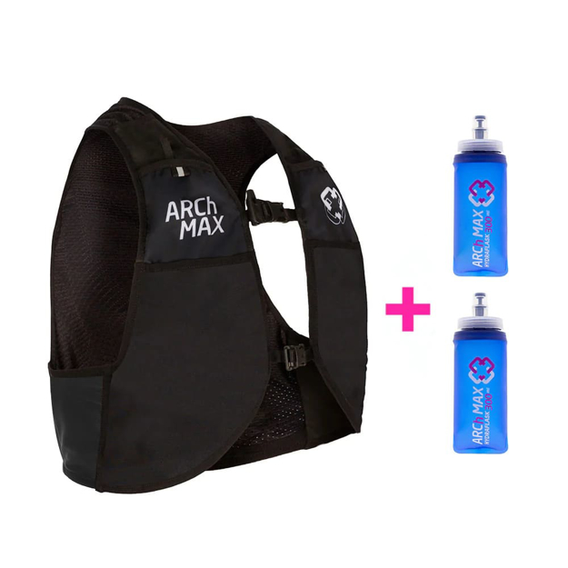 Bild von ARCh MAX HYDRATION VEST- 2,5L - BLACK inkl. 2 Stück 300ml-Flask