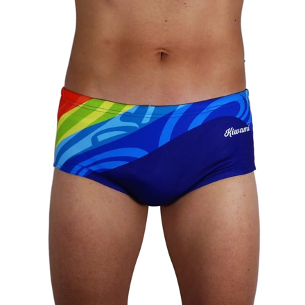 Bild von KiWAMi KAHA Badehose (Boxerstyle) - RAINBOW