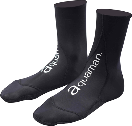 Bild von aquaman Neopren Socken, schwarz